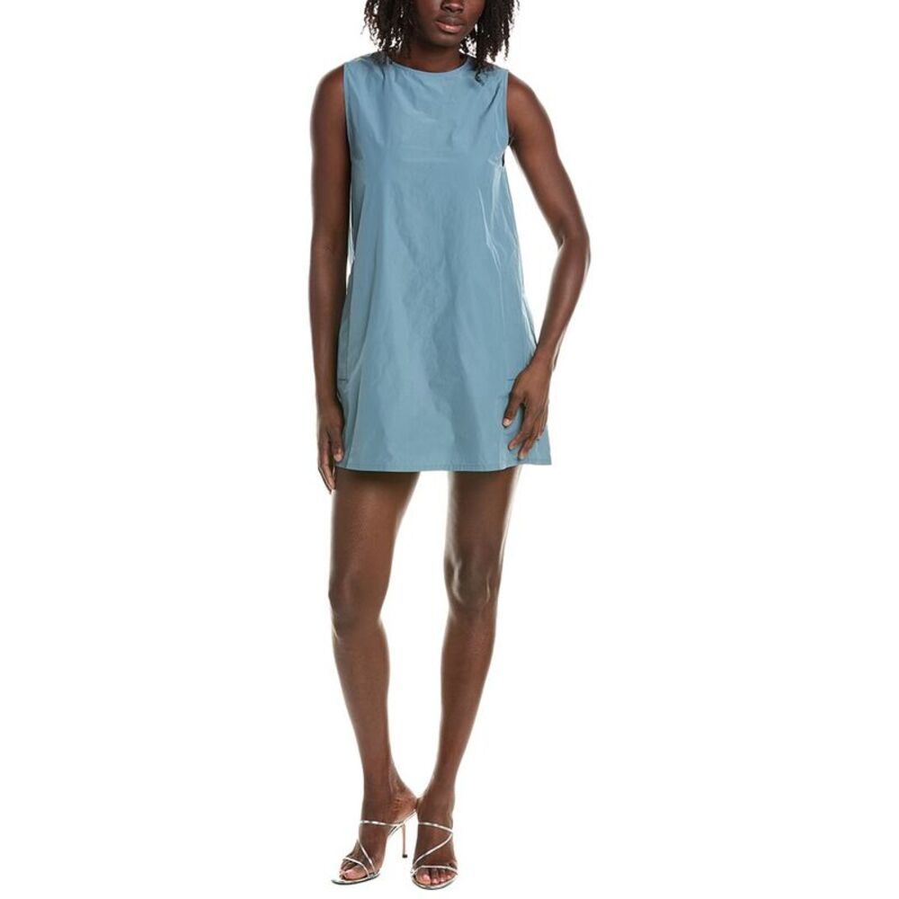 Max Mara Womens Mm By  Pavido Shift Dress, Blue
